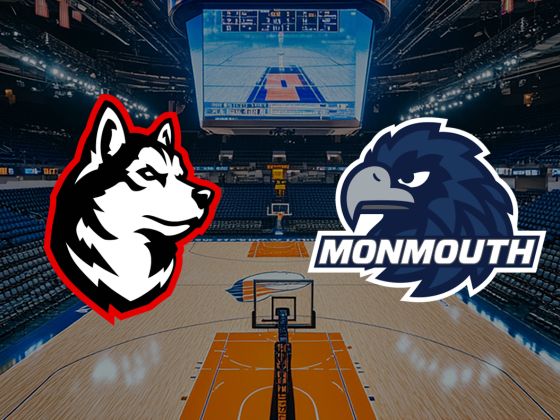 Northeastern Huskies at Monmouth Hawks Basketball